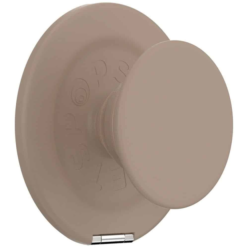 PopSockets Kick-Out Grip Latte MagSafe, Λαβή και Βάση Τηλεφώνου, Μπεζ