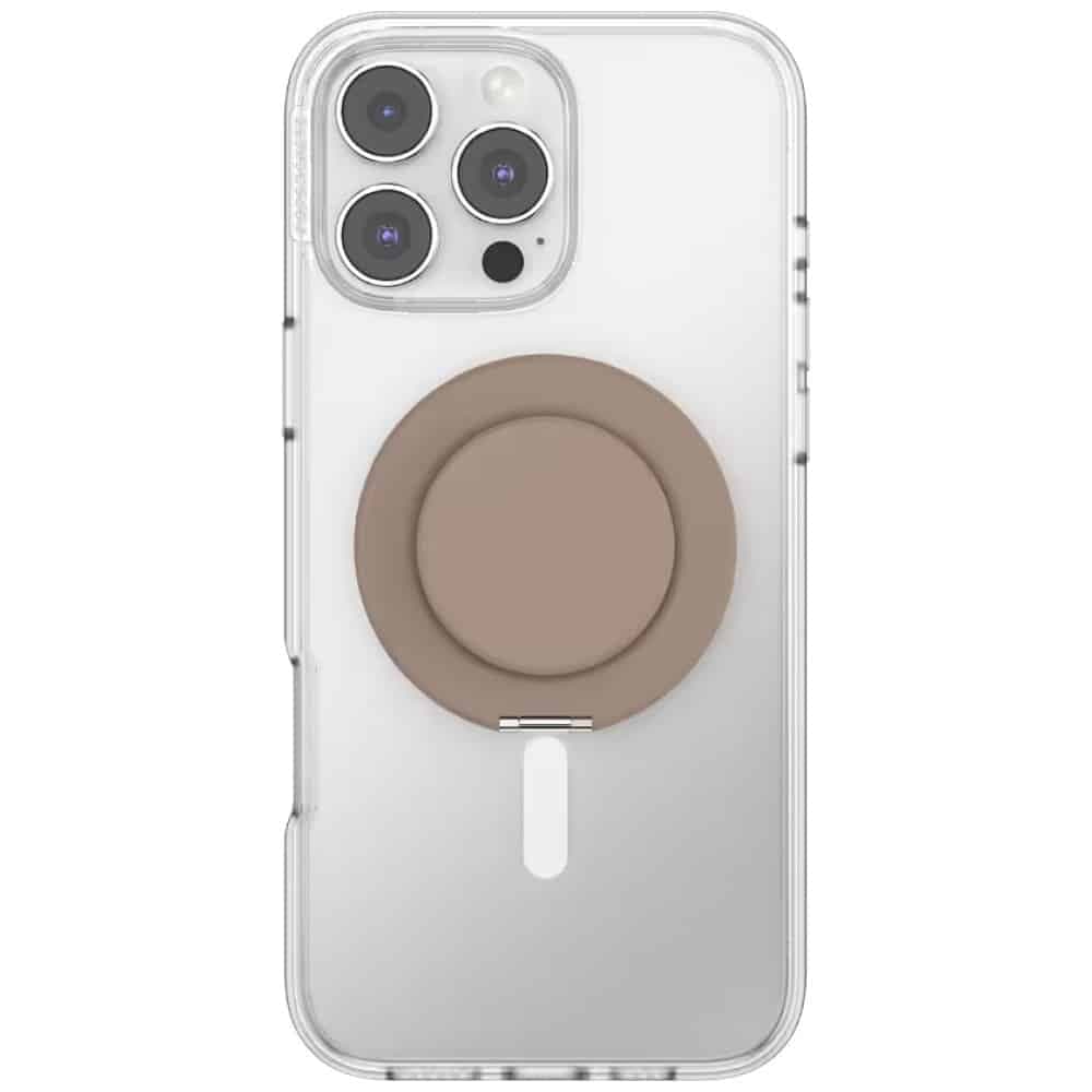 PopSockets Kick-Out Grip Latte MagSafe, Λαβή και Βάση Τηλεφώνου, Μπεζ 4