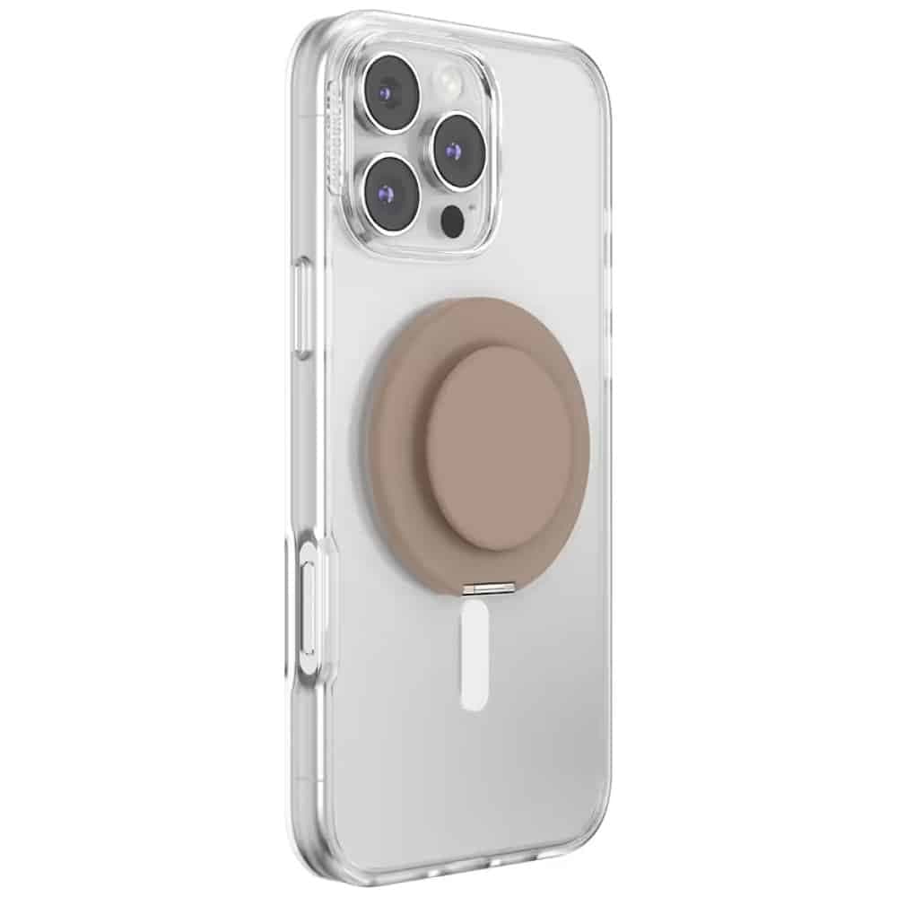 PopSockets Kick-Out Grip Latte MagSafe, Λαβή και Βάση Τηλεφώνου, Μπεζ 8