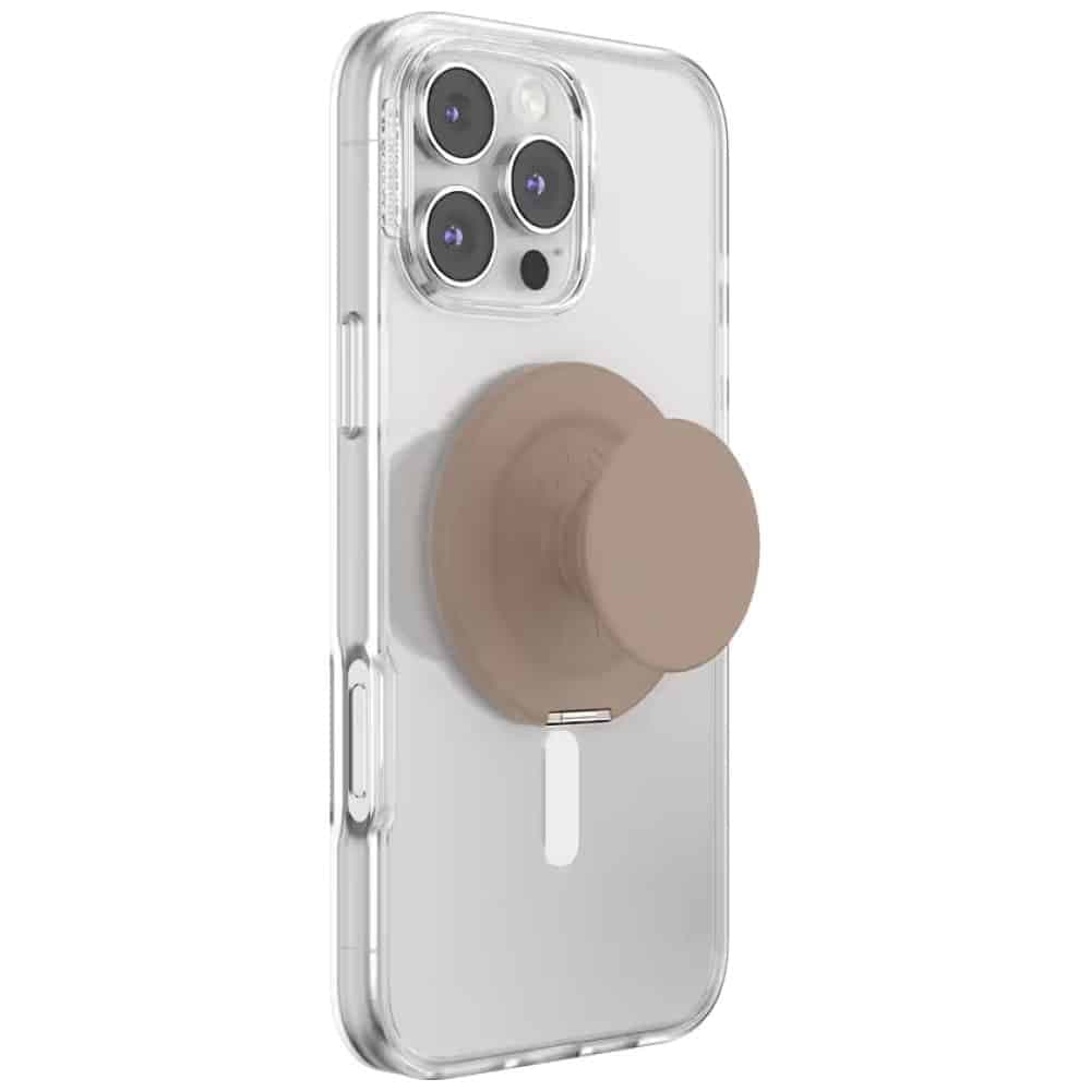 PopSockets Kick-Out Grip Latte MagSafe, Λαβή και Βάση Τηλεφώνου, Μπεζ 9