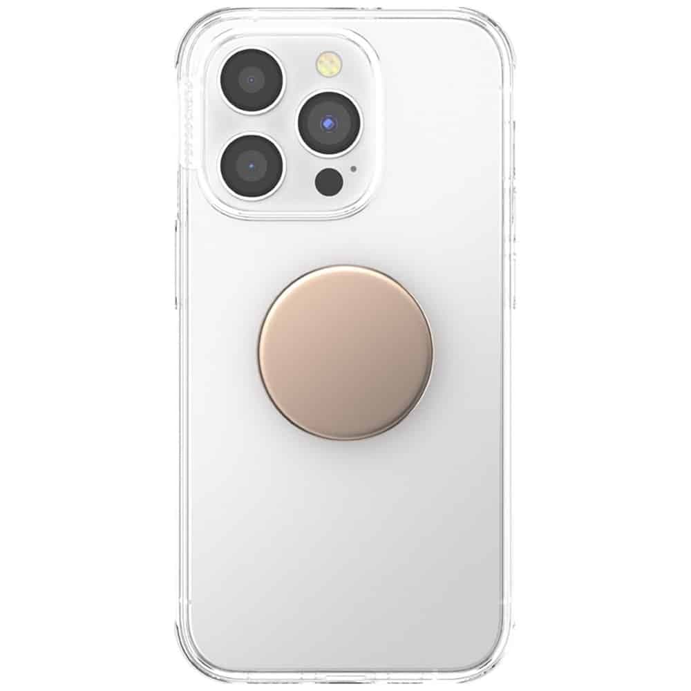 PopSockets MagSafe Aluminum Latte Grip και Βάση Τηλεφώνου, Μπεζ 5
