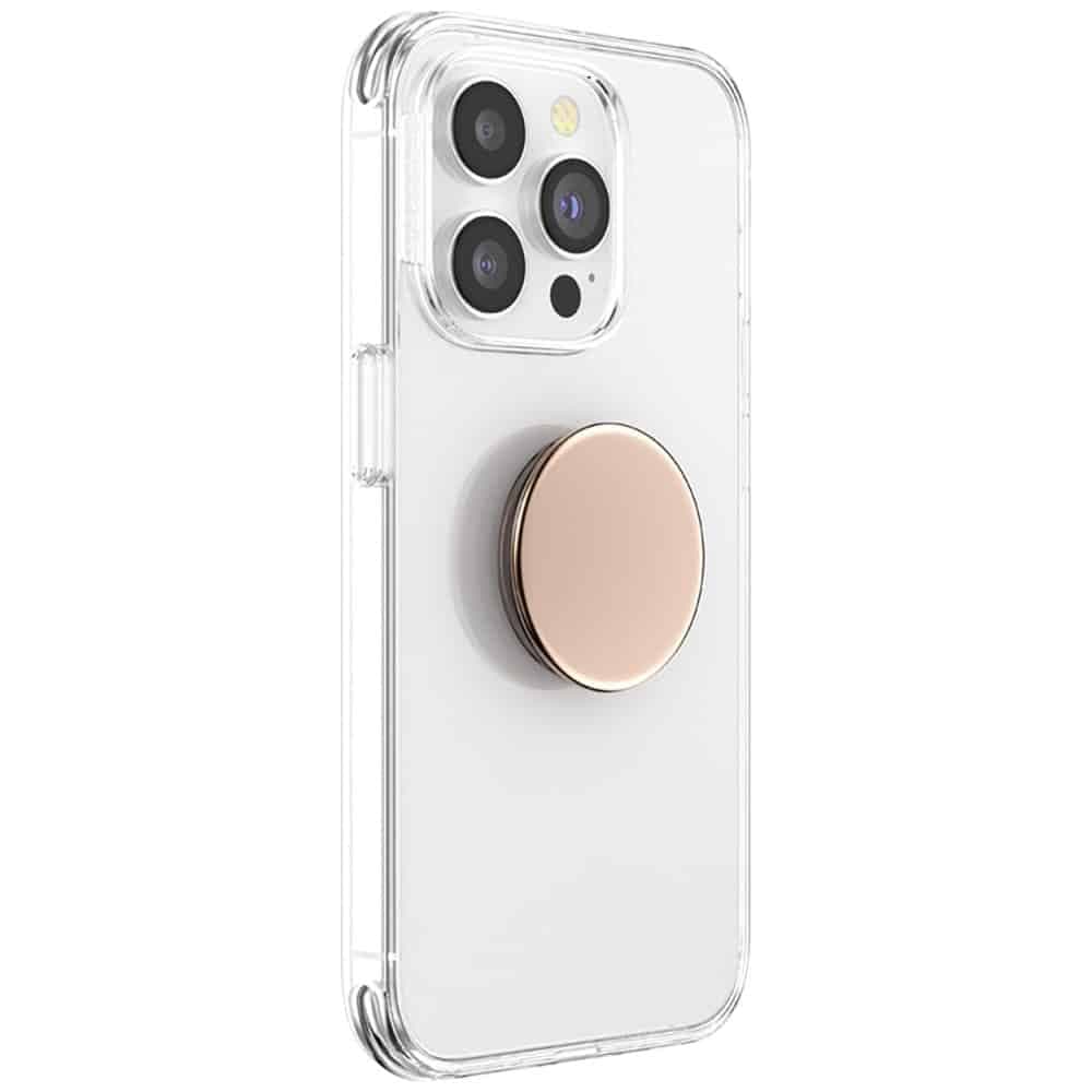 PopSockets MagSafe Aluminum Latte Grip και Βάση Τηλεφώνου, Μπεζ 6
