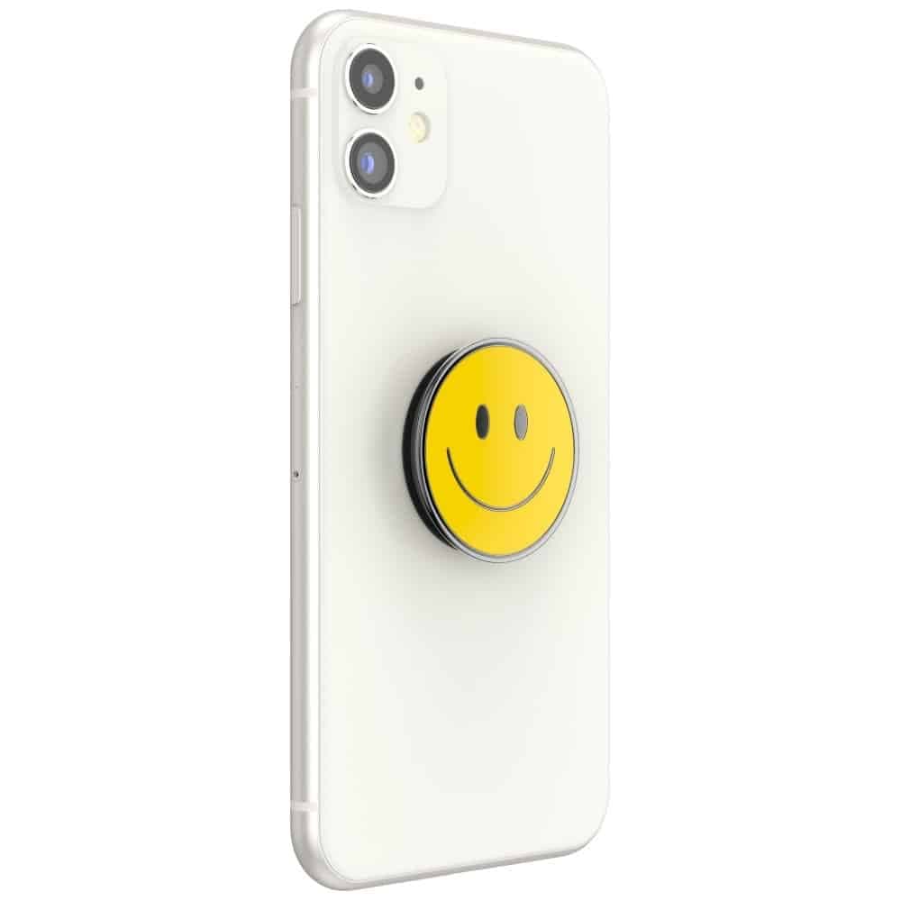 PopSockets PopTop Combo Εμαγιέ Be Happy, Λαβή και Βάση Τηλεφώνου, Κίτρινο 7