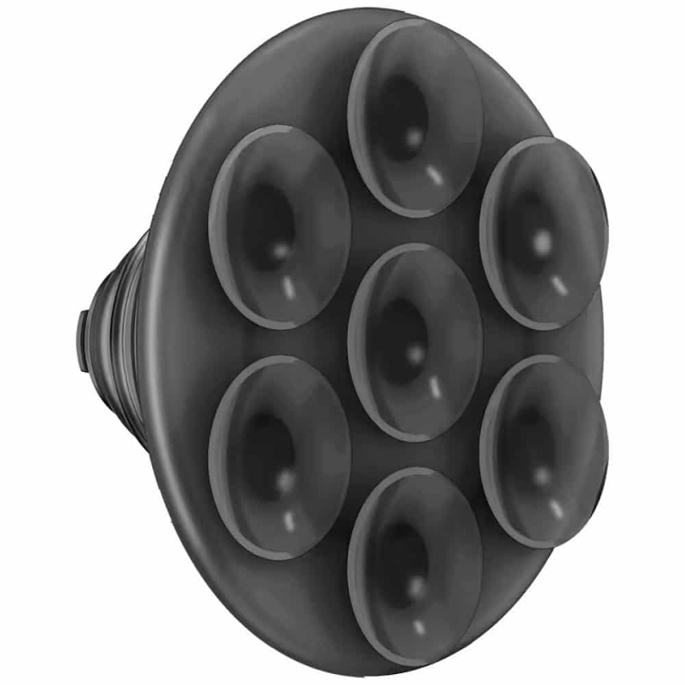 PopSockets PopTop Λαβή και Βάση Τηλεφώνου, Ημιδιαφανής, Μαύρη