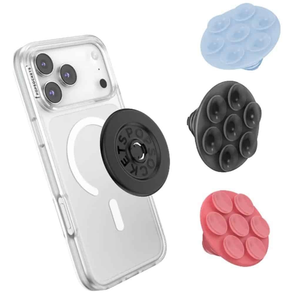 PopSockets PopTop Λαβή και Βάση Τηλεφώνου, Ημιδιαφανής, Μαύρη 3