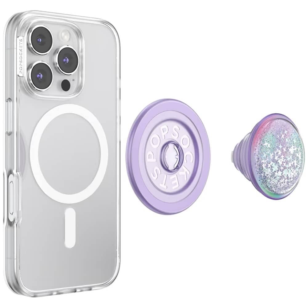 PopSockets Tidepool Squishy Unicorn Magic MagSafe Λαβή και Βάση Τηλεφώνου, Λεβάντα 6