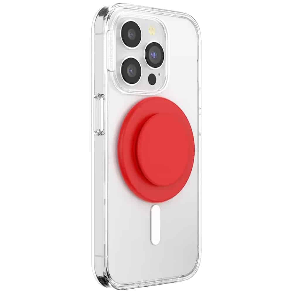 PopSockets PopOut Basic Rosso Grip MagSafe, Κόκκινη 5