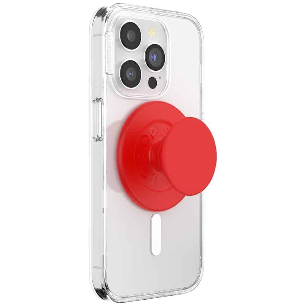 PopSockets PopOut Basic Rosso Grip MagSafe, Κόκκινη 6