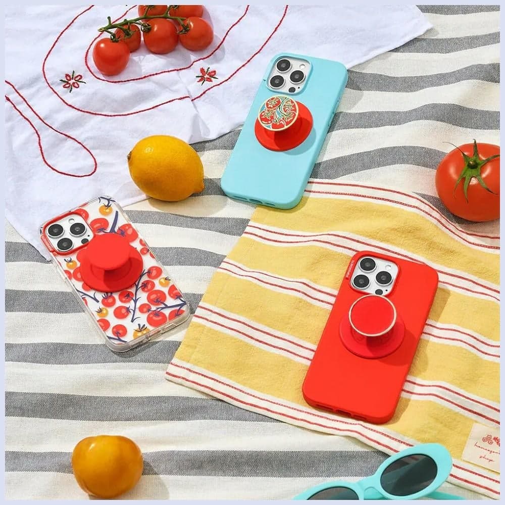 PopSockets PopOut Basic Rosso Grip MagSafe, Κόκκινη 7