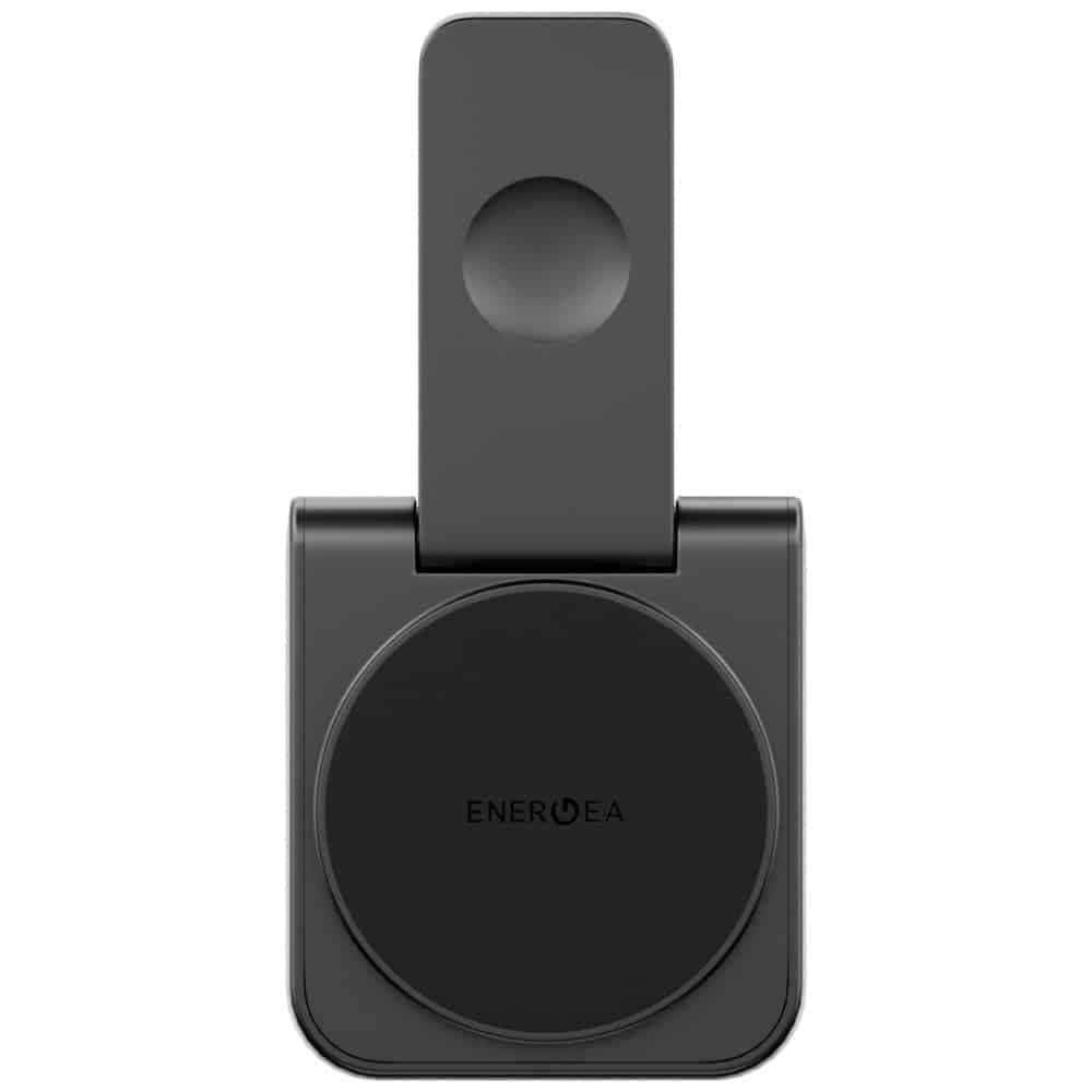 Ασύρματος φορτιστής Energea Magduo 2in1 Qi2 πτυσσόμενος γκρι 4