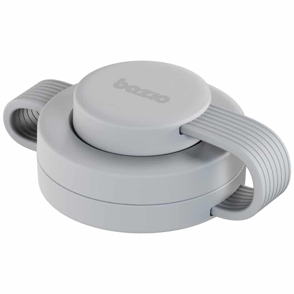 Ασύρματος φορτιστής Bazic GoMag Trio 2 3σε1 15W μαγνητικός για iPhone/Watch/AirPods γκρι 2
