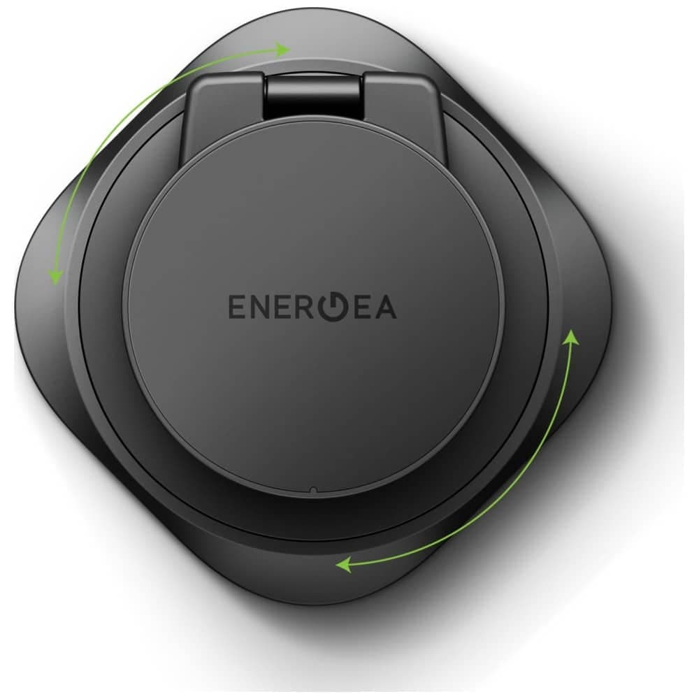 Ασύρματος φορτιστής Energea Alumag GYRO 360 Περιστρεφόμενος Qi2.2 25W Πτυσσόμενος μεταλλικός 3