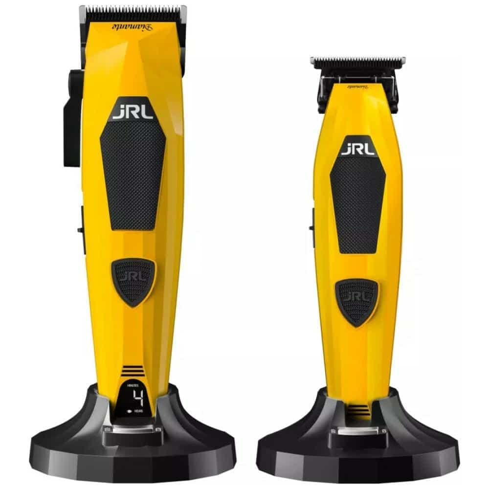 Σετ 2 σε 1 JRL Diamante Clipper + Diamante Trimmer κίτρινο