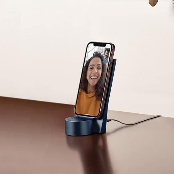 Ασύρματος φορτιστής Lexon City Energy Pro 10W με ηχείο Bluetooth σκούρο μπλε LD145DB 6