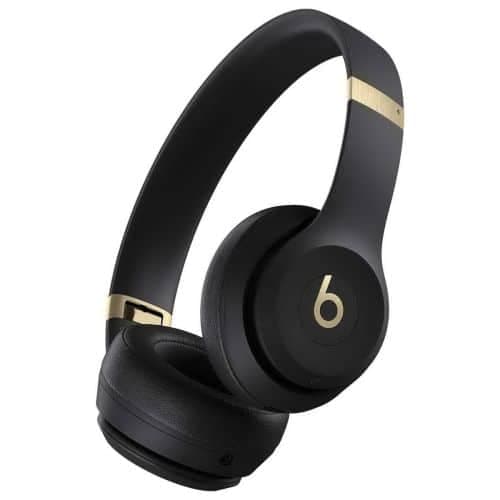 Beats Solo 4 Ασύρματα Ακουστικά, Ματ Μαύρο/Χρυσό, MC2L4