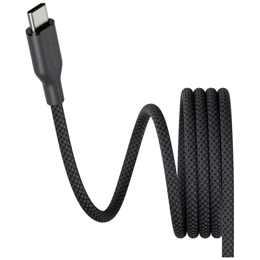 Καλώδιο ενδυνάμωσης από PanzerGlass Magnetic 240W USB-C σε USB-C 1,5m μαύρο 4