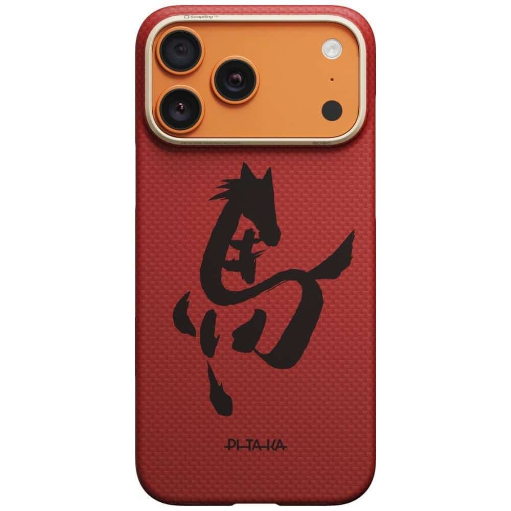 PITAKA Edge Case - θήκη για Apple iPhone 17 Pro - Κόκκινο