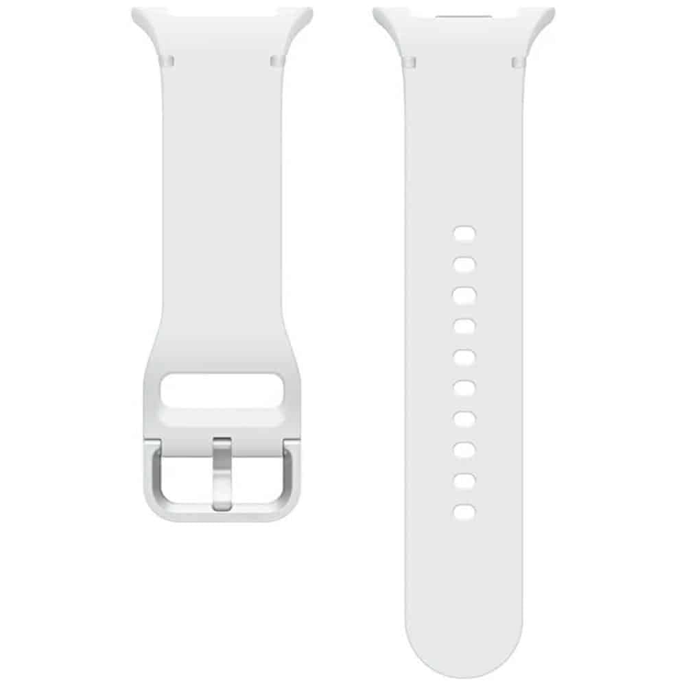 Samsung Galaxy Watch8 / Watch8 Classic Λουράκι Sport (S/M), Λευκό
