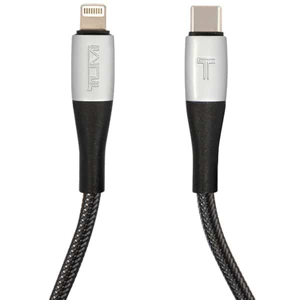 TUMI TUCCSMFI USB-C - Καλώδιο Lightning 1,5m γρήγορης φόρτισης, μαύρο 2