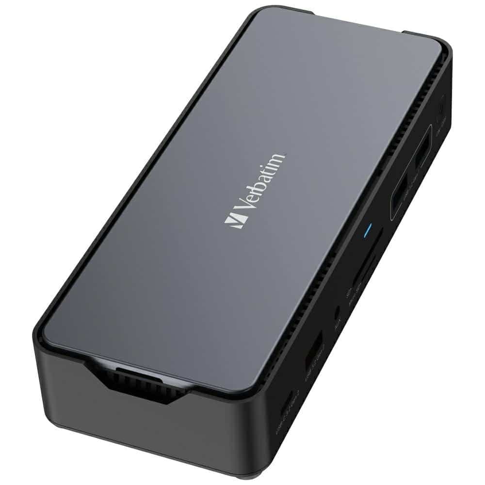Verbatim σταθμός σύνδεσης USB-C Pro 15 σε 1 2xHDMI/1xRJ45/4xUSB-A/3xUSB-C/1xSD/1xmicroSD/1xAudi 4