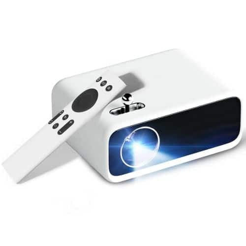 Wanbo Mini Pro Φορητός Προβολέας 720p με Σύστημα Android, Λευκό, EU