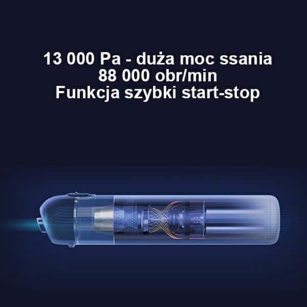 Ηλεκτρική σκούπα Xiaomi Mop Mi mini λευκή 29353 4