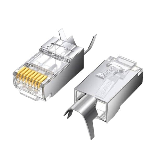 UGREEN NW123 Βύσμα Δικτύου RJ45, Cat6A/7, Συσκευασία 10 Τεμαχίων