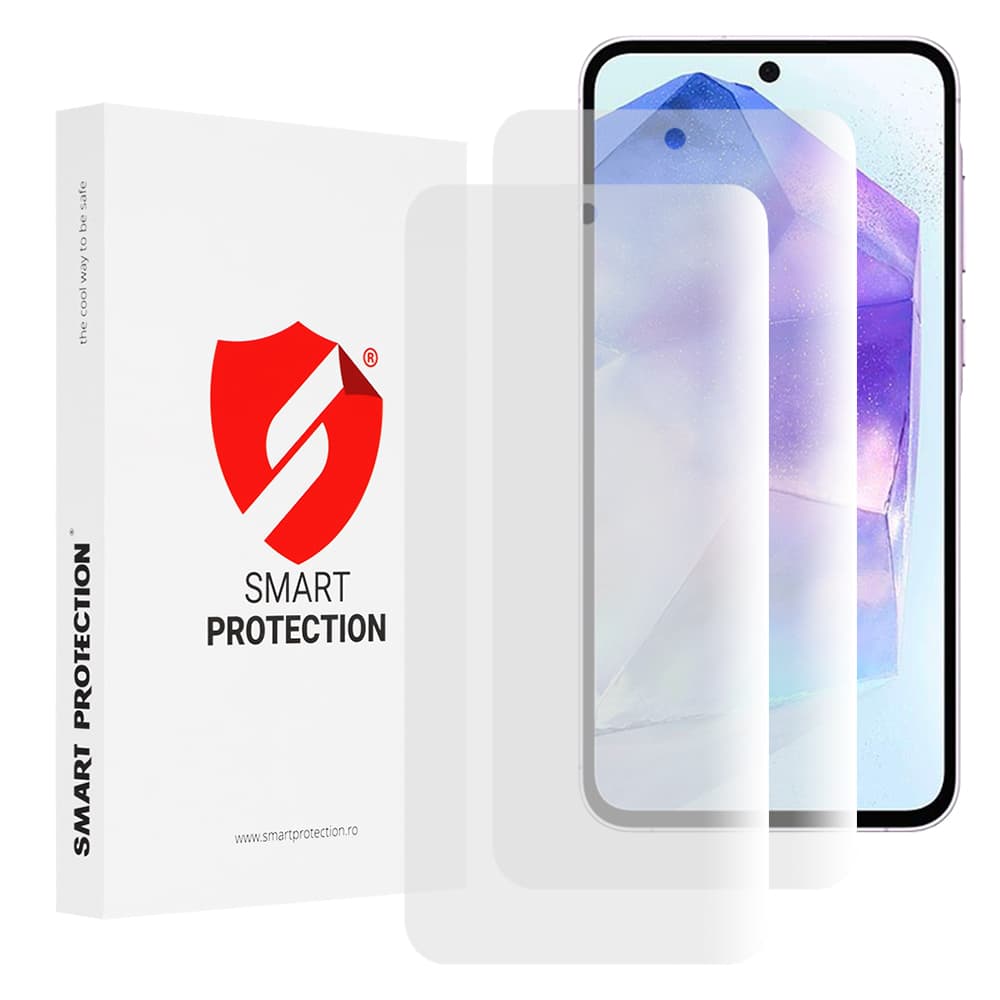 Smart Protection Premium Classic (2 Πακέτο) για Samsung Galaxy A35 5G / A55 5G / M35, Διαφανές