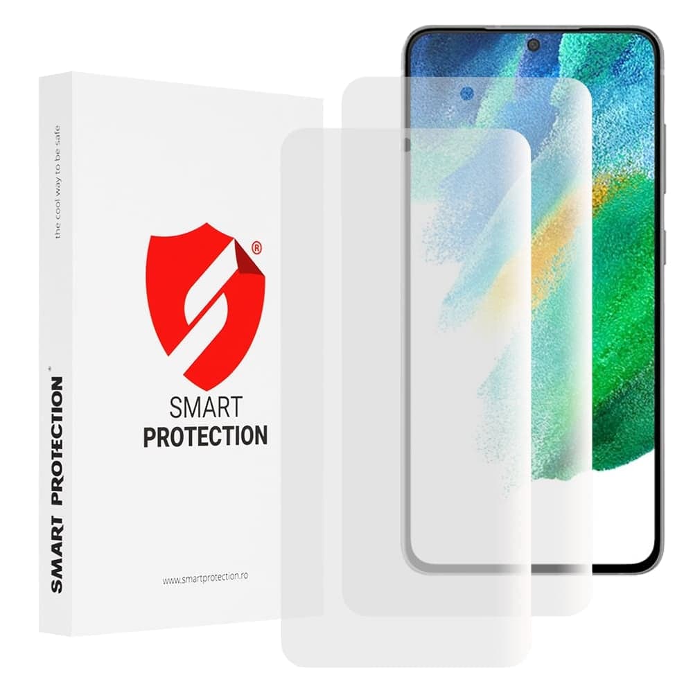 Smart Protection Premium Classic (2 Τεμάχια) για Samsung Galaxy S21 FE 5G, Διάφανο