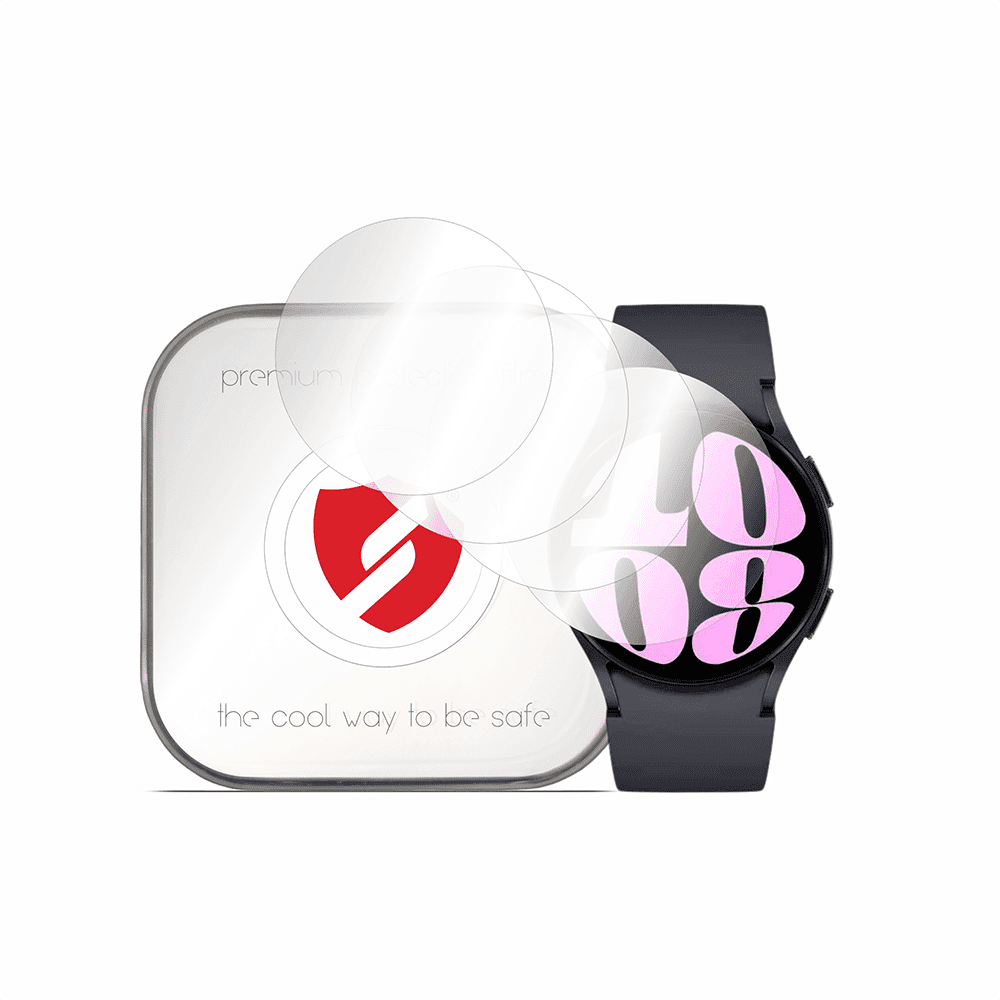 Smart Protection Premium Classic Θήκη για Samsung Galaxy Watch6 40mm, Διαφανής (4 Τεμάχια)