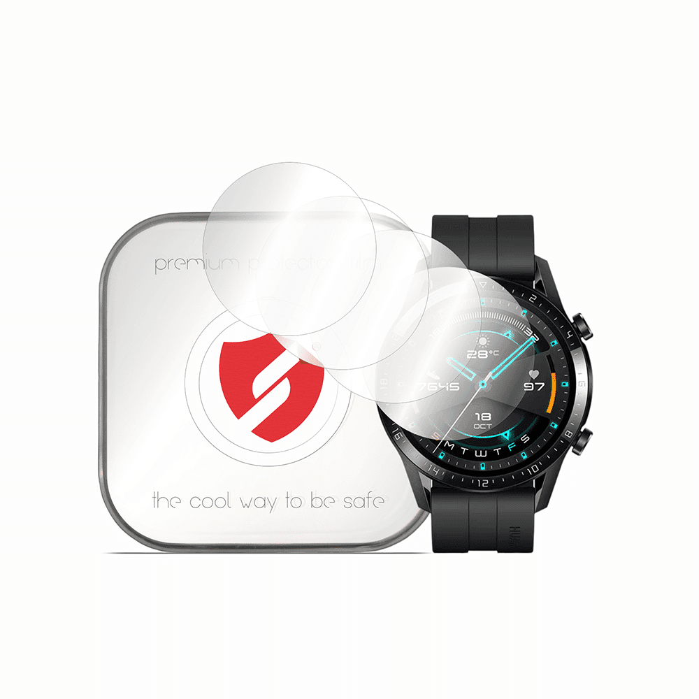 Smart Protection Premium Classic Θήκη για Huawei Watch GT 2 46mm, Διάφανο (4 Τεμάχια)
