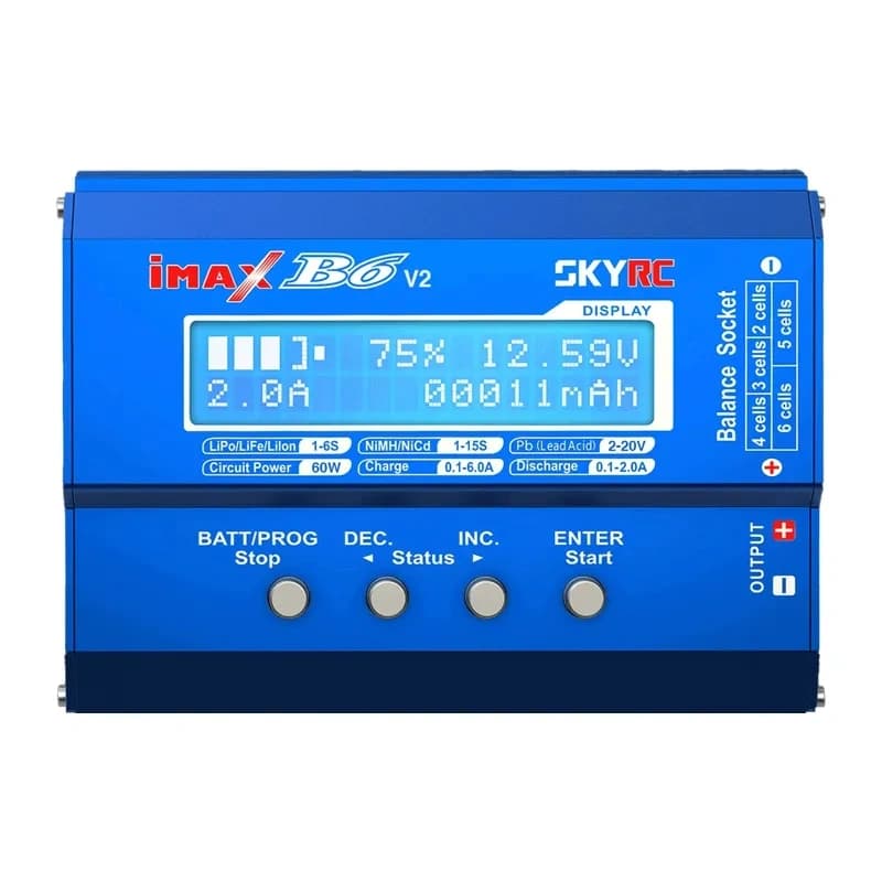SkyRC iMax B6 V2 Φορτιστής, 60W, 6A 3