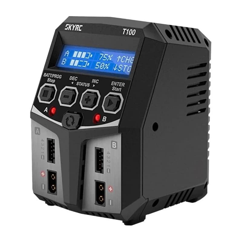SkyRC T100 Φορτιστής Διπλής Ικανότητας 2 x 50W