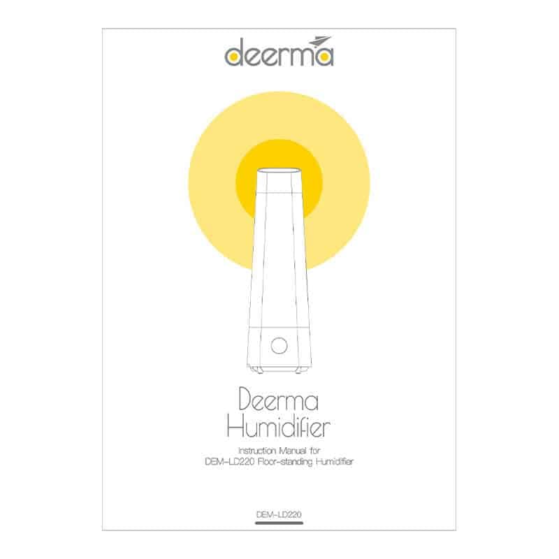 Deerma LD220 Υπερηχητικός Υγραντήρας, Επιτραπέζιος 6