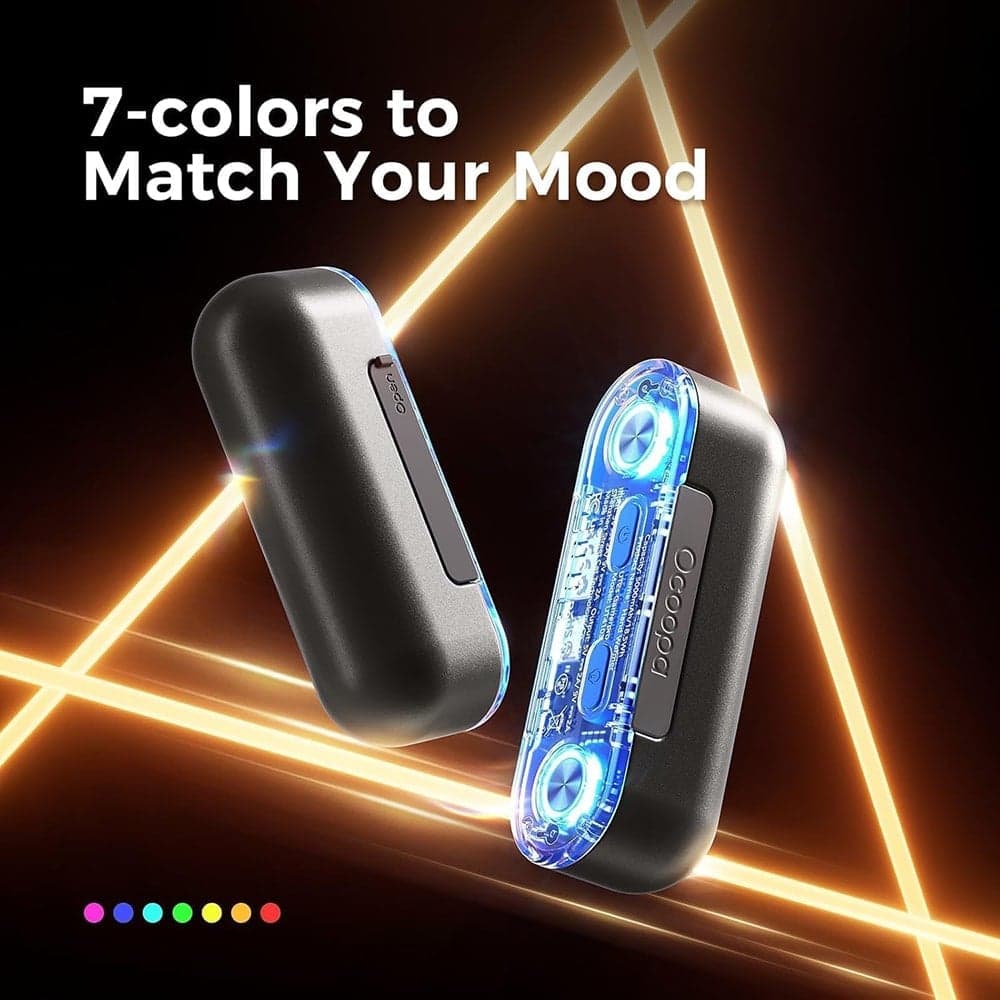 Ocoopa UT2s GamerPRO Θερμαντήρας Χεριών (UT4103-BK), Type-C, με Power Bank, RGB Φώτα, Μαγνητικός, MagTwins, 2x 5000mAh, Μαύρο 4