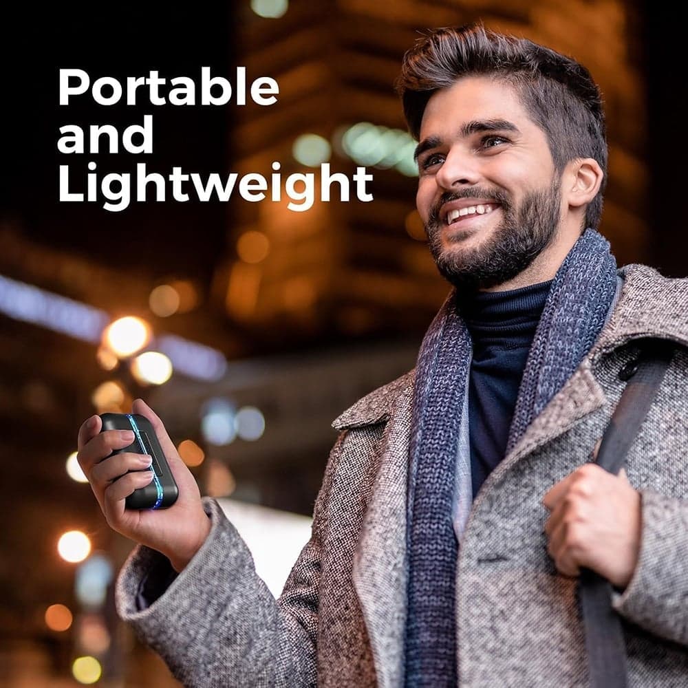 Ocoopa UT2s GamerPRO Θερμαντήρας Χεριών (UT4103-BK), Type-C, με Power Bank, RGB Φώτα, Μαγνητικός, MagTwins, 2x 5000mAh, Μαύρο 2