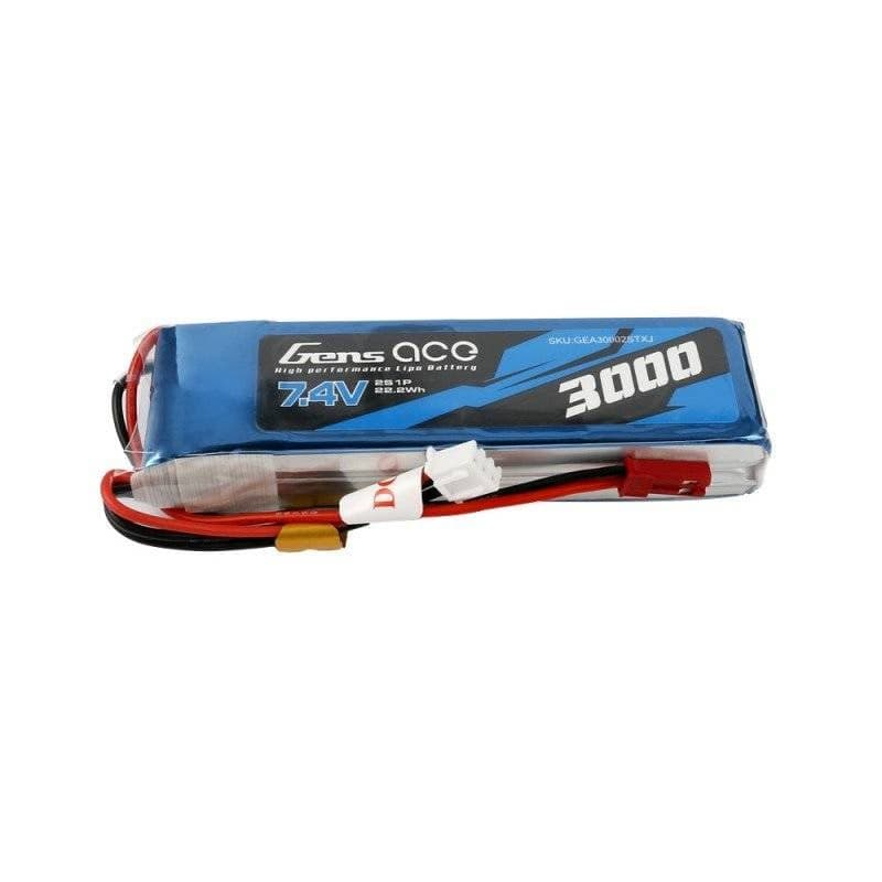 Gens Ace 3000mAh 7.4V 1C 2S1P LiPo Μπαταρία