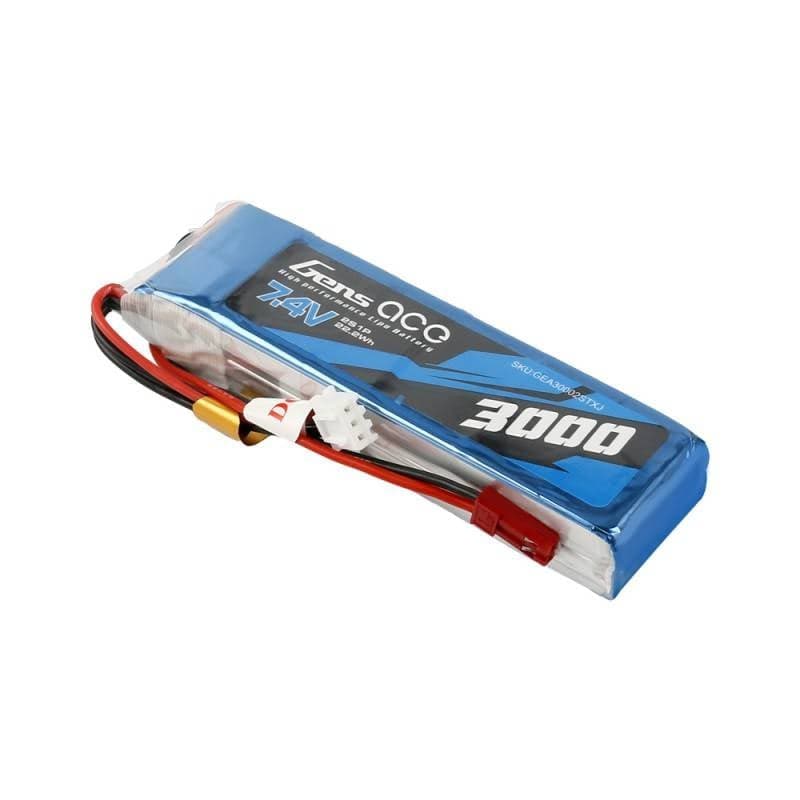 Gens Ace 3000mAh 7.4V 1C 2S1P LiPo Μπαταρία 3