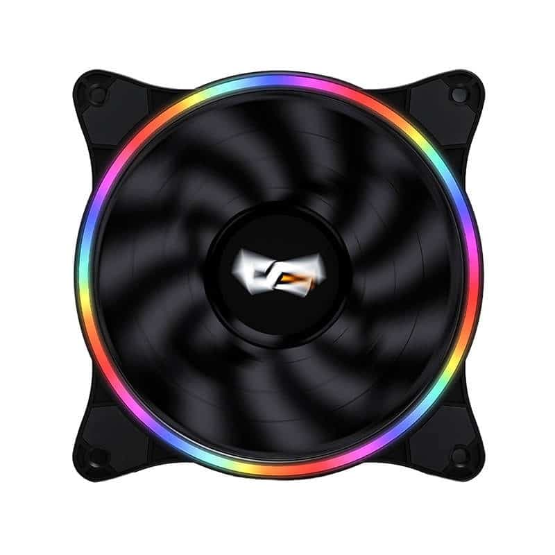 Darkflash D1 Ανεμιστήρας PC LED 4 Pin 120x120, Μαύρος