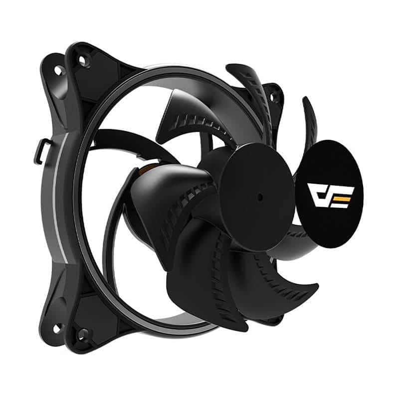 Darkflash D1 Ανεμιστήρας PC LED 4 Pin 120x120, Μαύρος 2