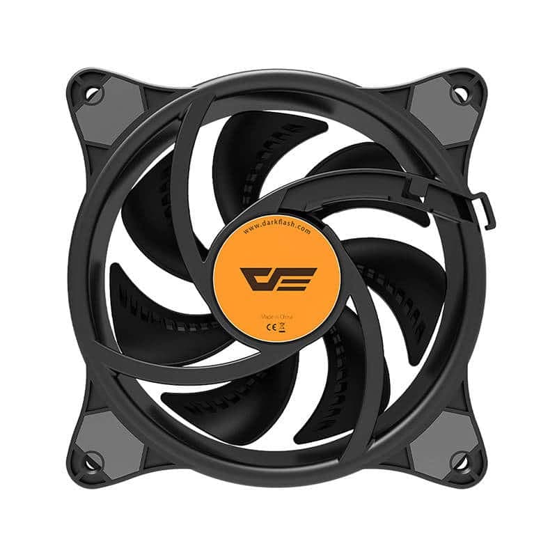 Darkflash D1 Ανεμιστήρας PC LED 4 Pin 120x120, Μαύρος 3