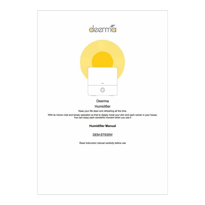 Deerma ST635W Υγραντήρας Αέρα, Υπερηχητικός, 4,5 Λίτρα 7