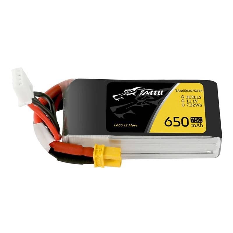 Tattu Μπαταρία 650mAh 11,1V 75C 3S1P