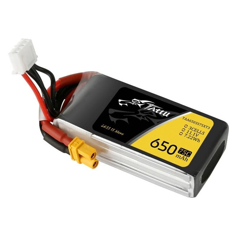 Tattu Μπαταρία 650mAh 11,1V 75C 3S1P 3