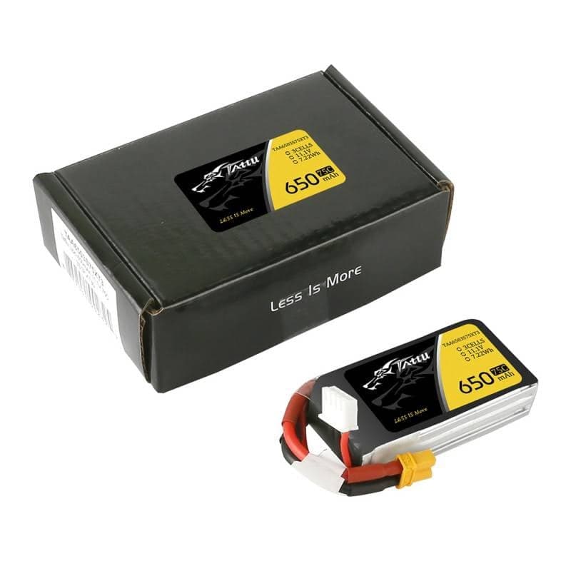 Tattu Μπαταρία 650mAh 11,1V 75C 3S1P 5