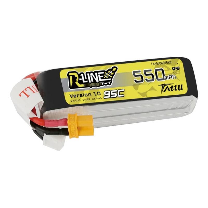 Tattu R-Line Μπαταρία 550mAh 14.8V 95C 4S1P