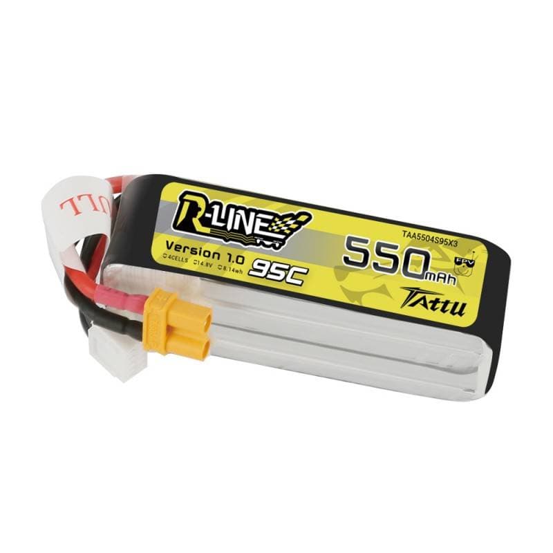 Tattu R-Line Μπαταρία 550mAh 14.8V 95C 4S1P 4