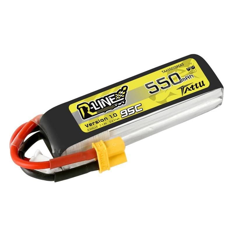 Tattu R-Line 550mAh 7.4V 95C 2S1P XT30 Μπαταρία 2