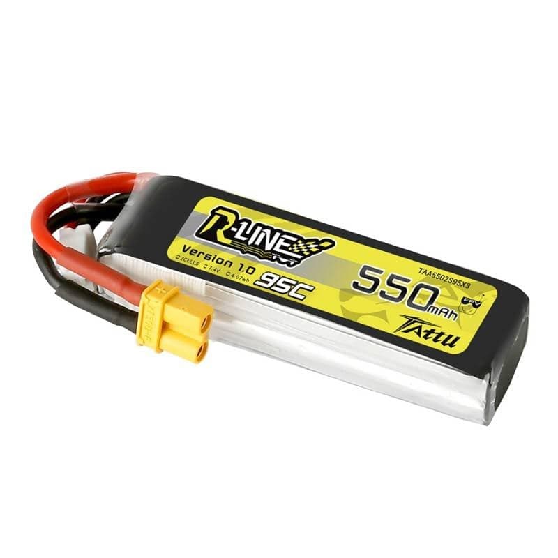 Tattu R-Line 550mAh 7.4V 95C 2S1P XT30 Μπαταρία 3
