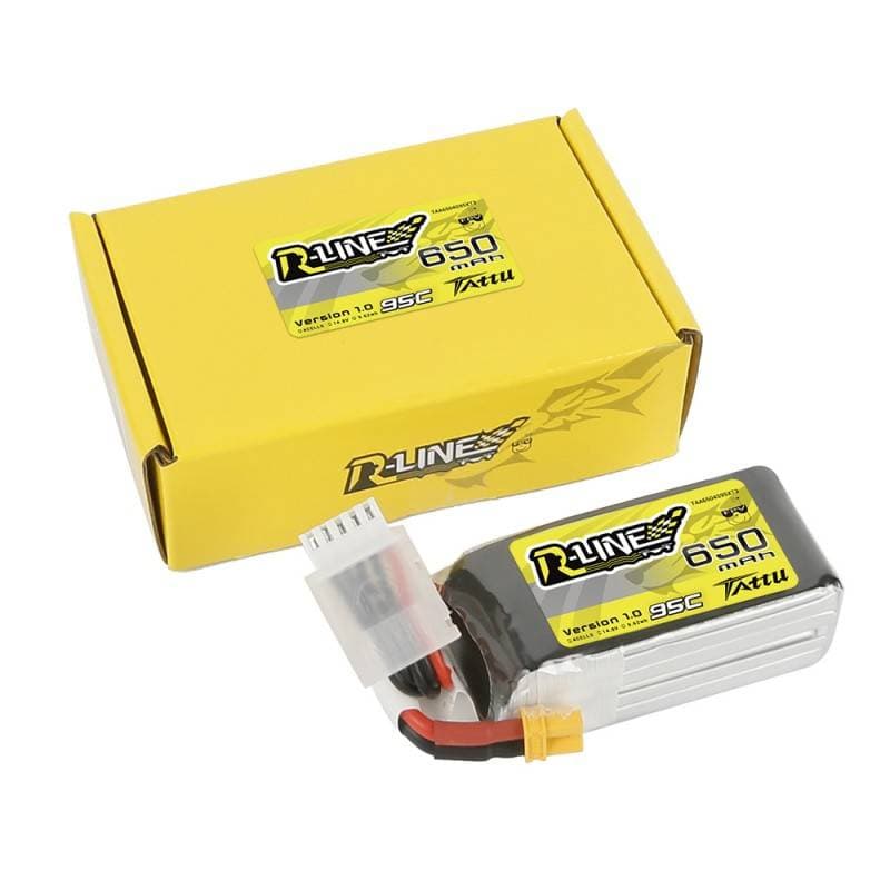 Tattu R-Line 650mAh 14.8V 95C 4S1P XT30 Μπαταρία 5